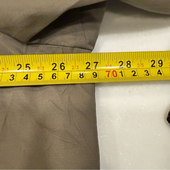 Lauren Ralph Lauren Women’s Cinched-waist Anorak Jacket Sz XXL Khaki Tan Hooded - Picture 6 of 15